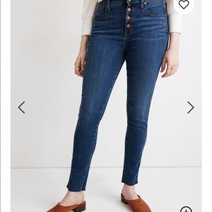 Madewell 10” High Rise Skinny 28TL